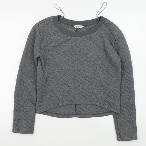 Miss Selfridge Womens Grey   Pullover Jumper Size 10