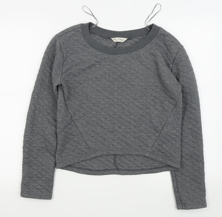 Miss Selfridge Womens Grey Pullover Jumper Size 10