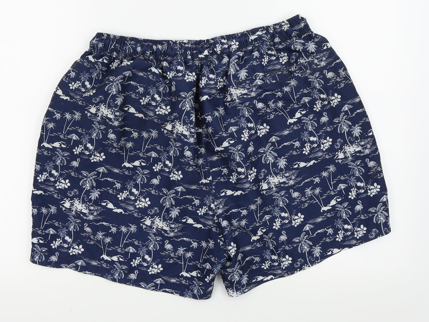 Asda George Mens Blue Floral  Cargo Shorts Size XL - swim shorts