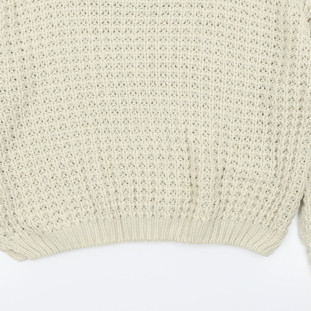 Miss Selfridge Womens Beige   Pullover Jumper Size 8