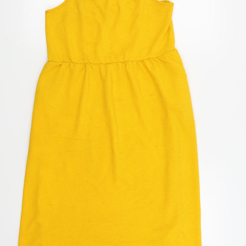 NEXT Womens Yellow   Fit & Flare  Size 10