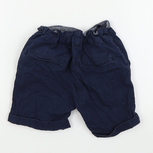 Asda George Boys Blue   Chino Shorts Size 5-6 Years