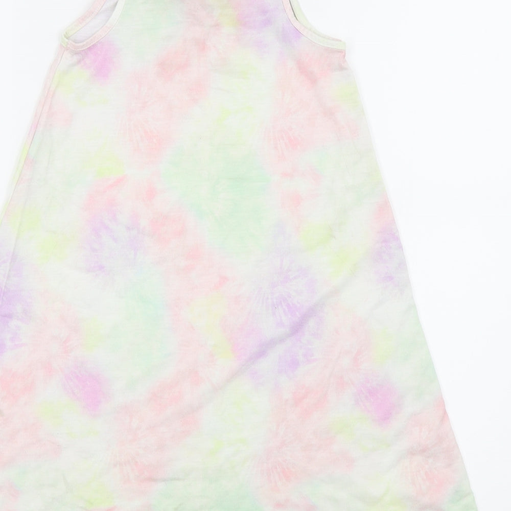 H&M Girls White   Basic Tank Size 7-8 Years