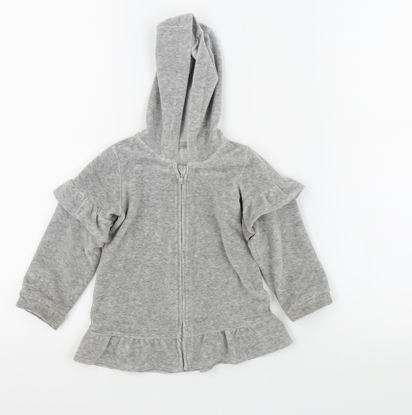 Asda George Girls Grey   Jacket  Size 12-18 Months
