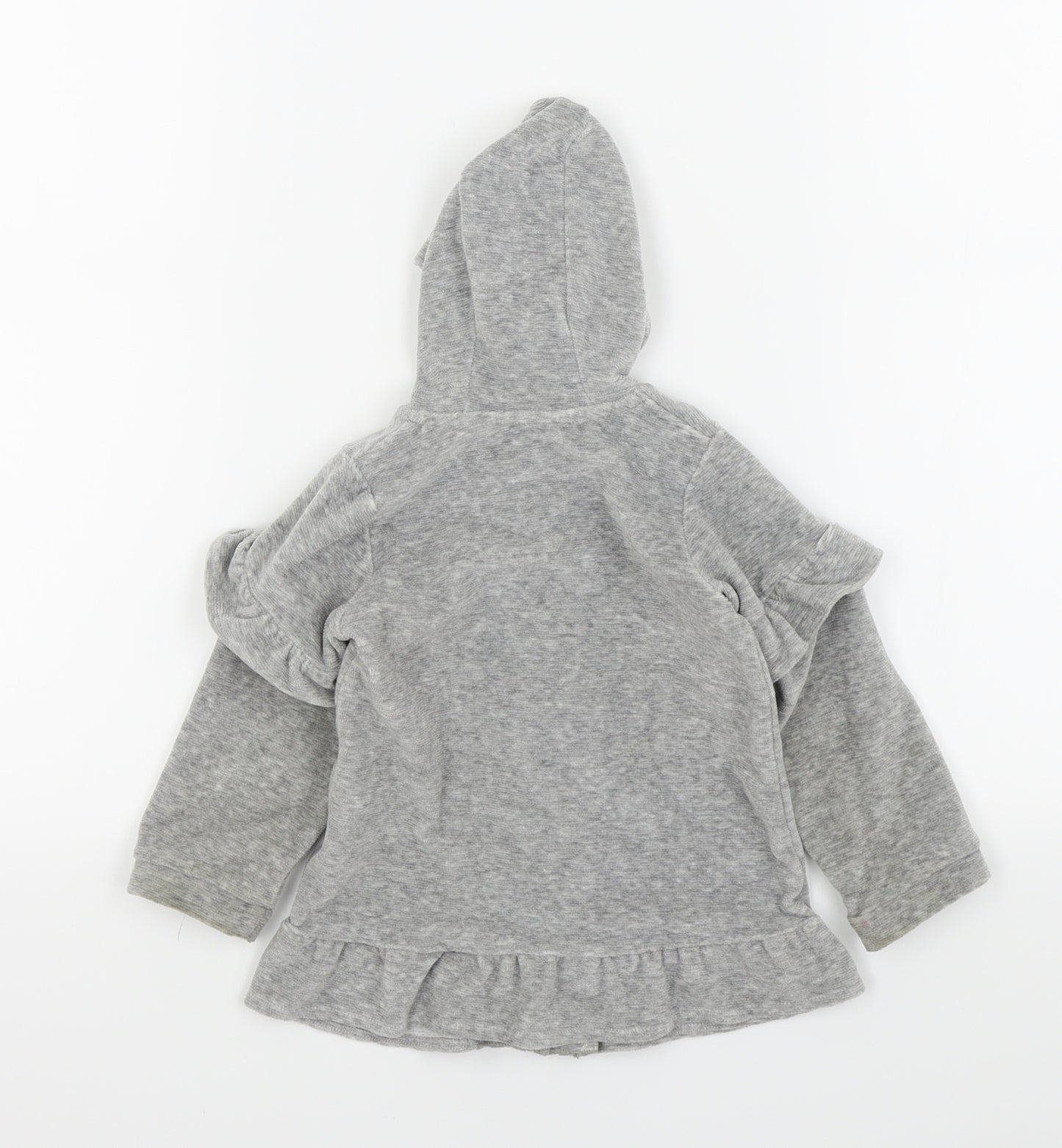 Asda George Girls Grey   Jacket  Size 12-18 Months