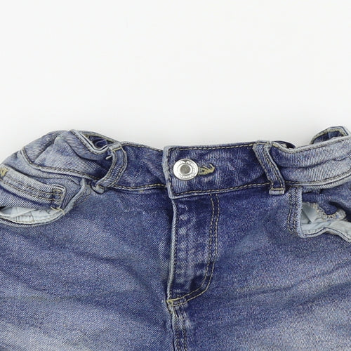 denim and co Girls Blue   Hot Pants Shorts Size 11-12 Years