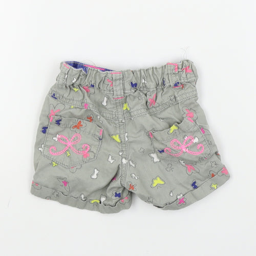 Autograph Girls Green   Capri Trousers Size 12-18 Months  - shorts/butterfly print