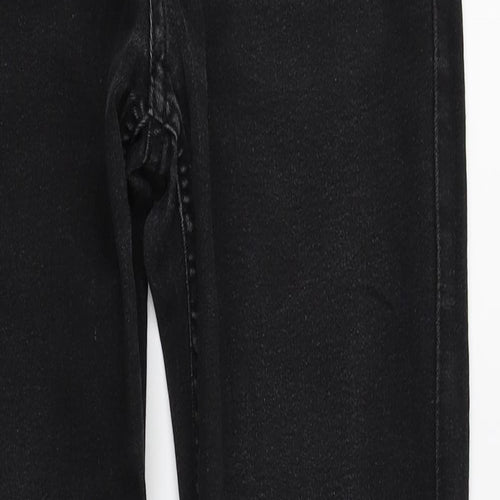 Preworn Girls Black   Skinny Jeans Size 13-14 Years