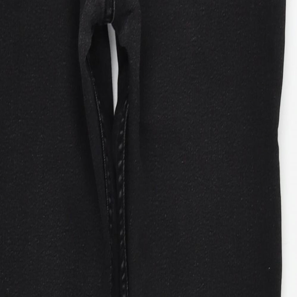 Preworn Girls Black   Skinny Jeans Size 13-14 Years