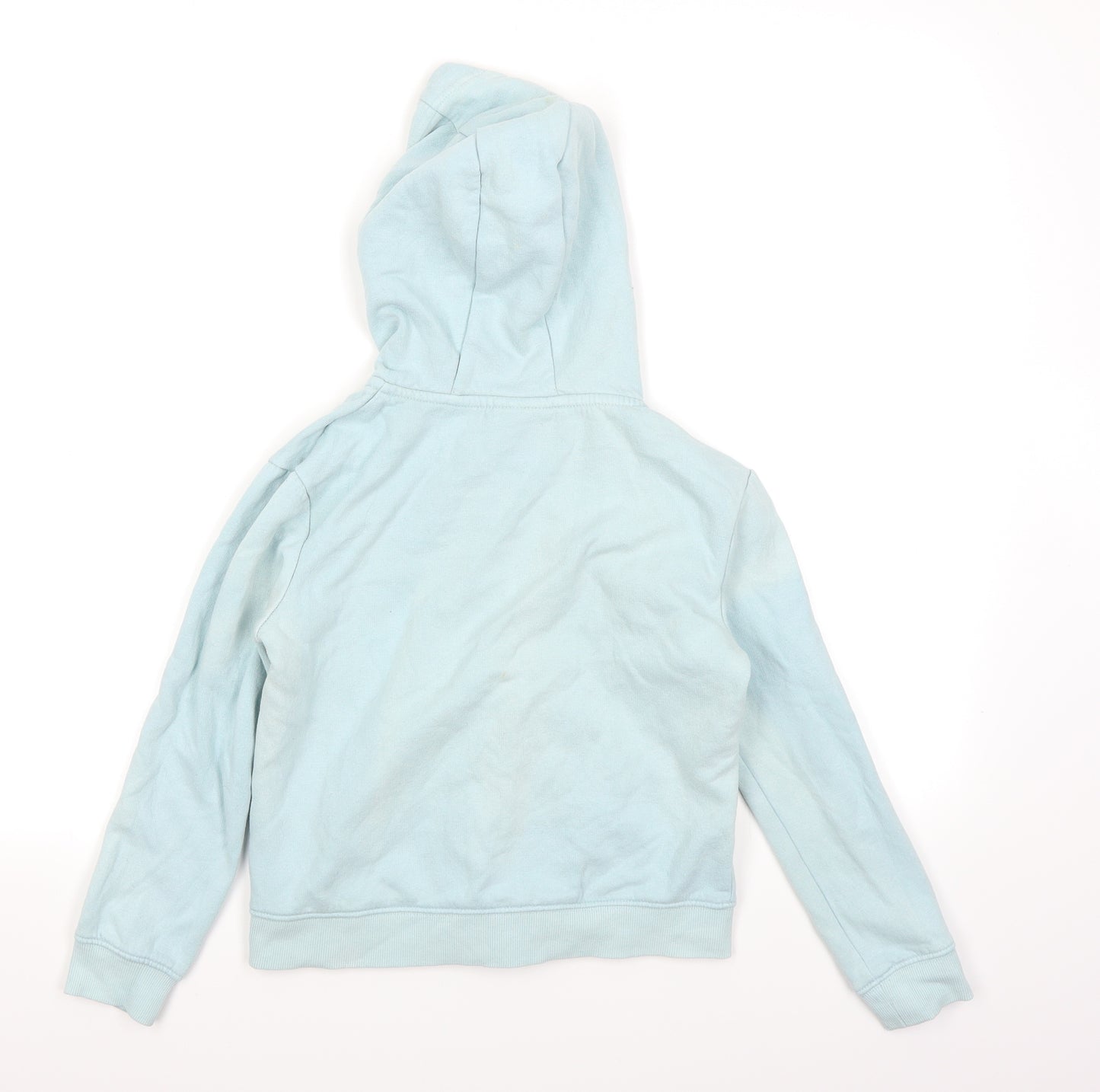 Matalan Girls Blue   Full Zip Hoodie Size 9 Years