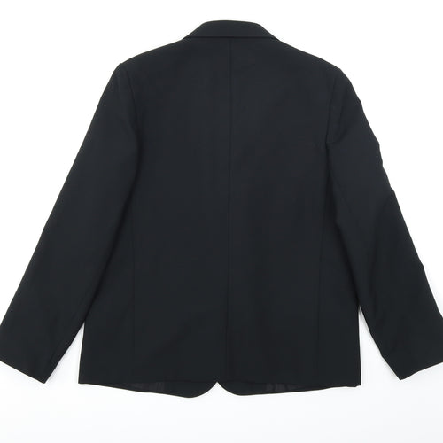 St Michael Womens Black   Jacket Blazer Size 14