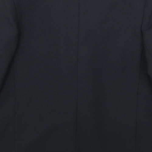 St Michael Womens Black   Jacket Blazer Size 14
