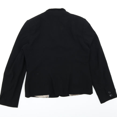 Collection Womens Black   Jacket Blazer Size 14