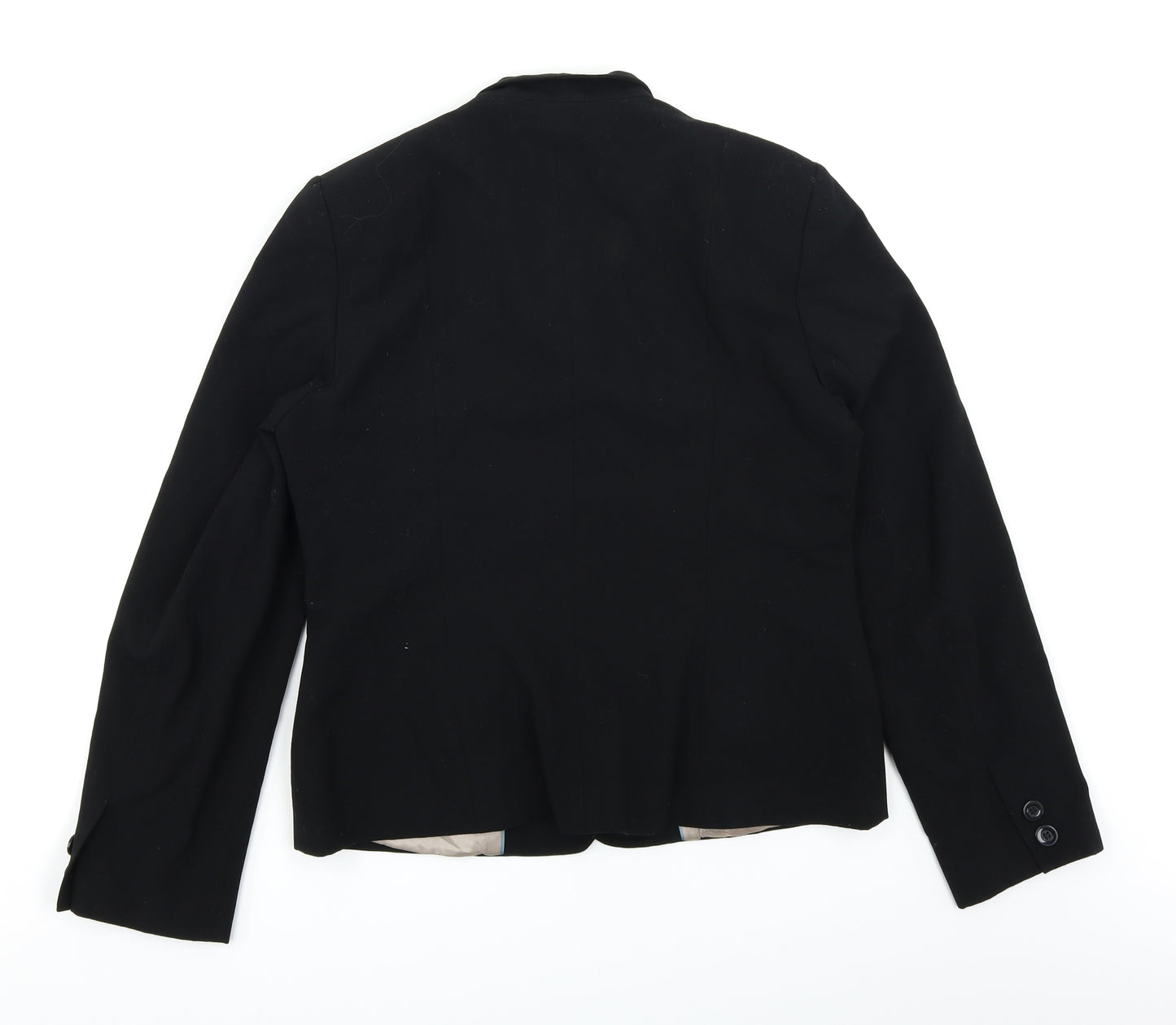 Collection Womens Black   Jacket Blazer Size 14