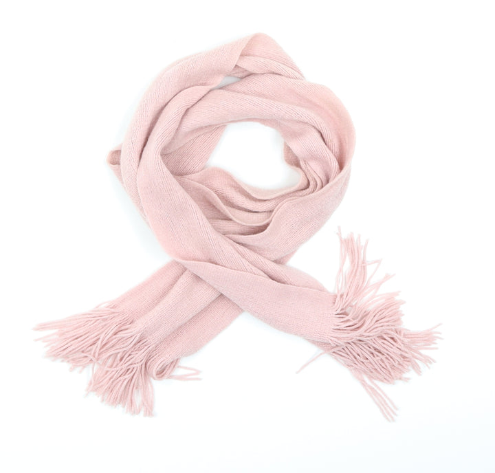 Preworn Womens Pink Knit Scarf