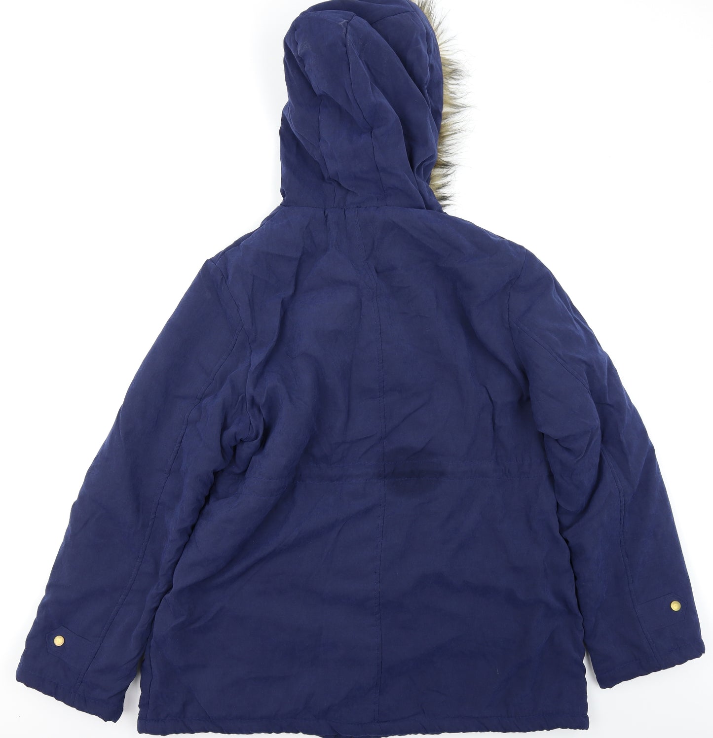 SheIn Womens Blue   Parka Coat Size 3XL
