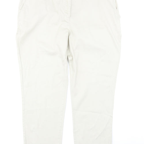 Papaya Womens Beige   Trousers  Size 16 L26 in