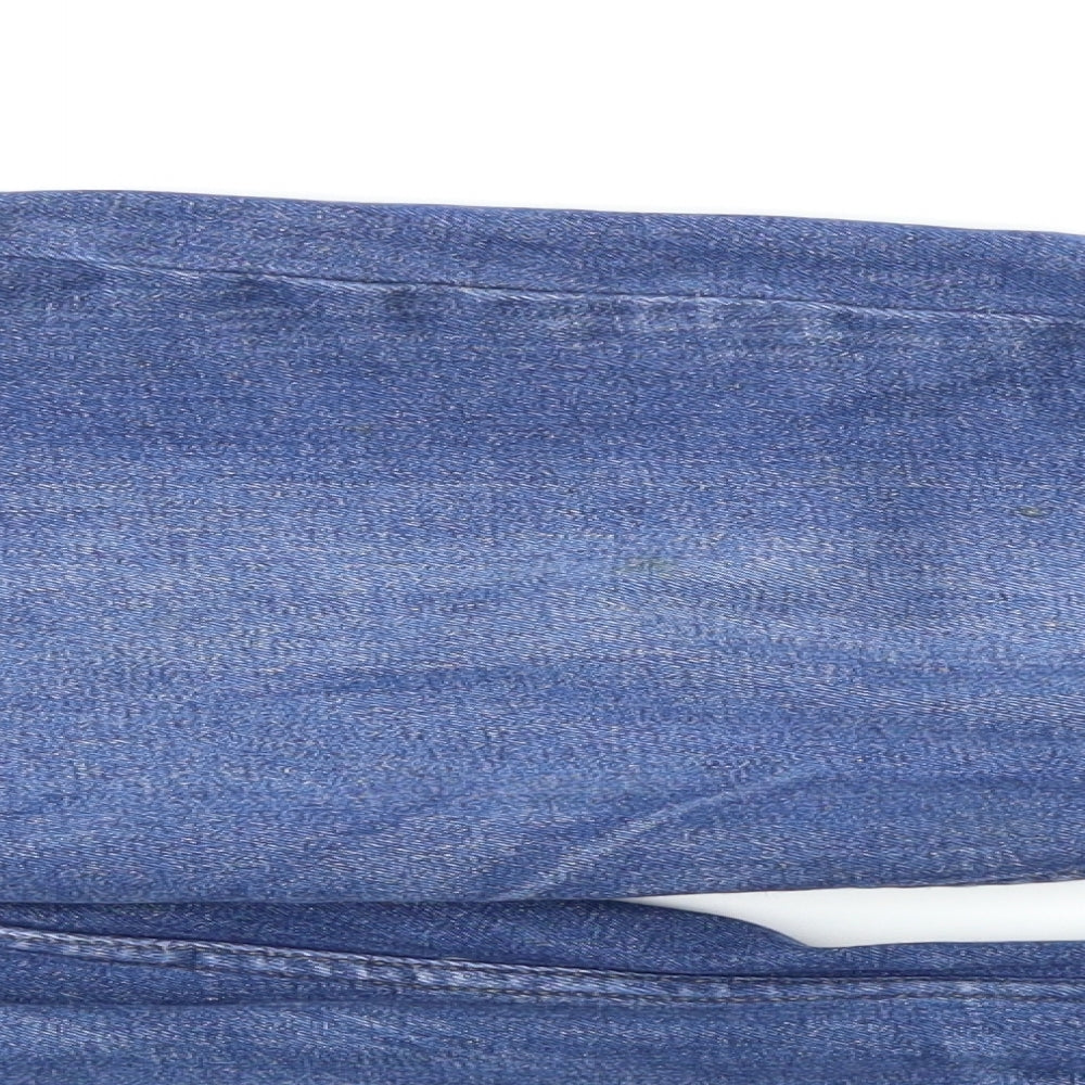 George Mens Blue  Denim Straight Jeans Size 34 in L30 in
