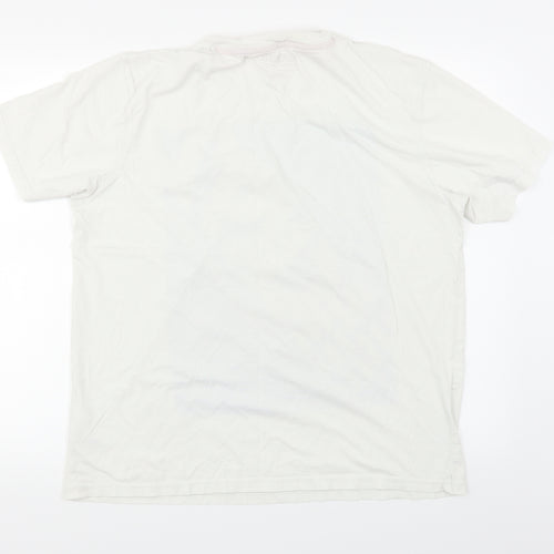 McKenzie Mens White    T-Shirt Size L