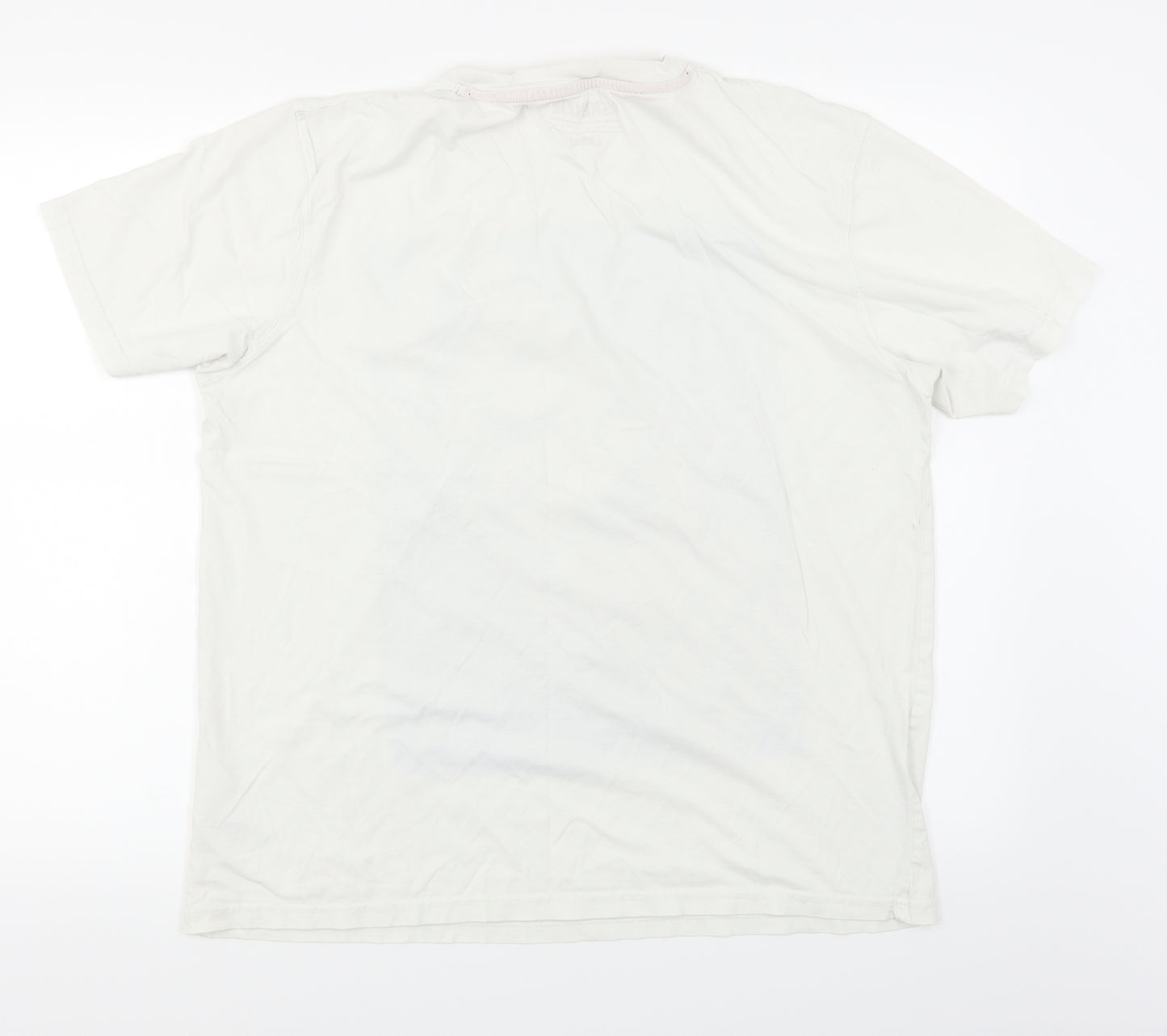 McKenzie Mens White    T-Shirt Size L