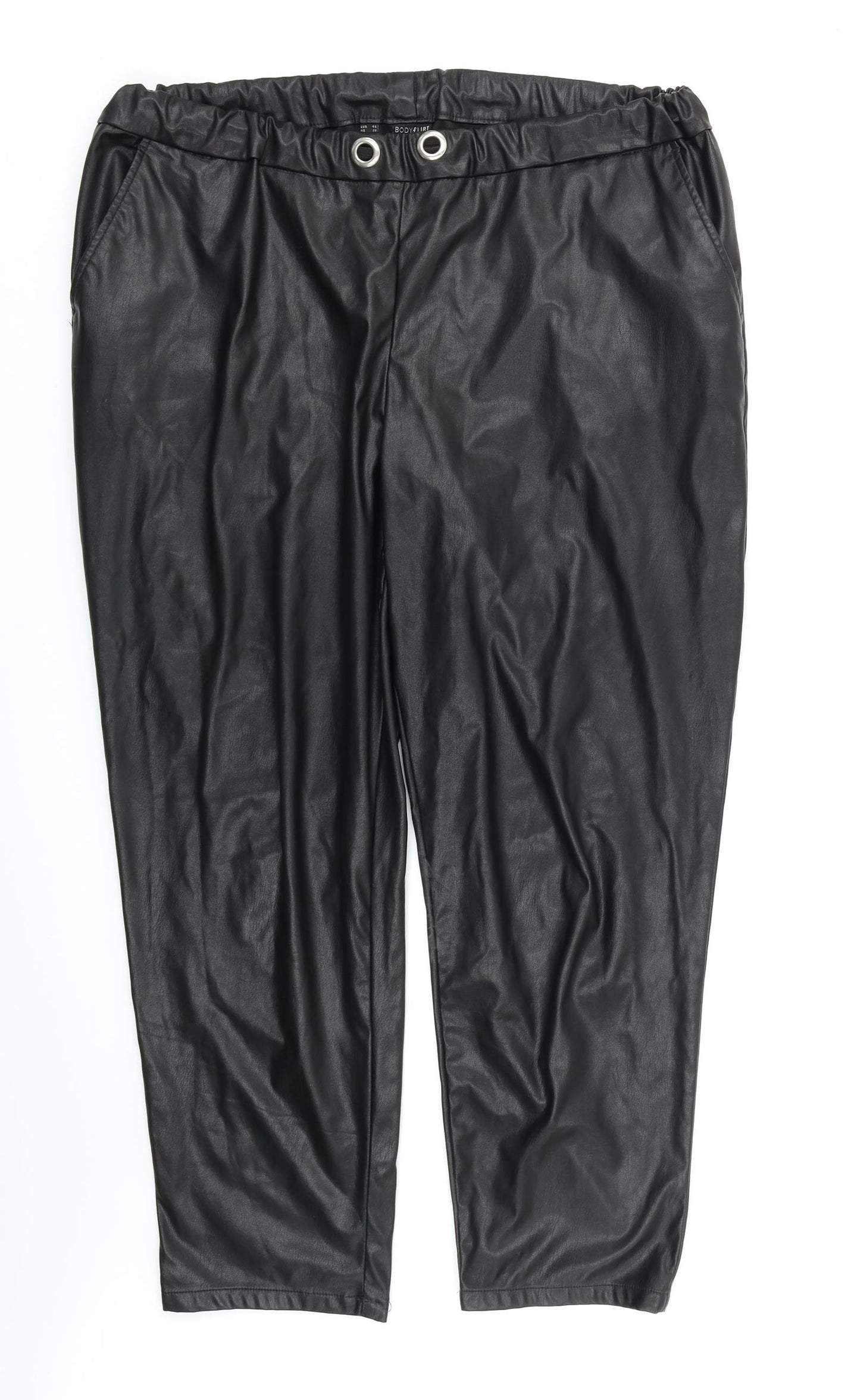 Bodyflirt Womens Black   Trousers  Size 18 L26 in
