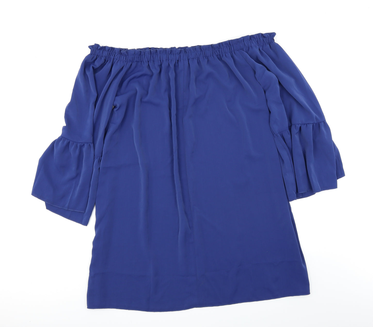 Zanzea Womens Blue   Basic Blouse Size 3XL