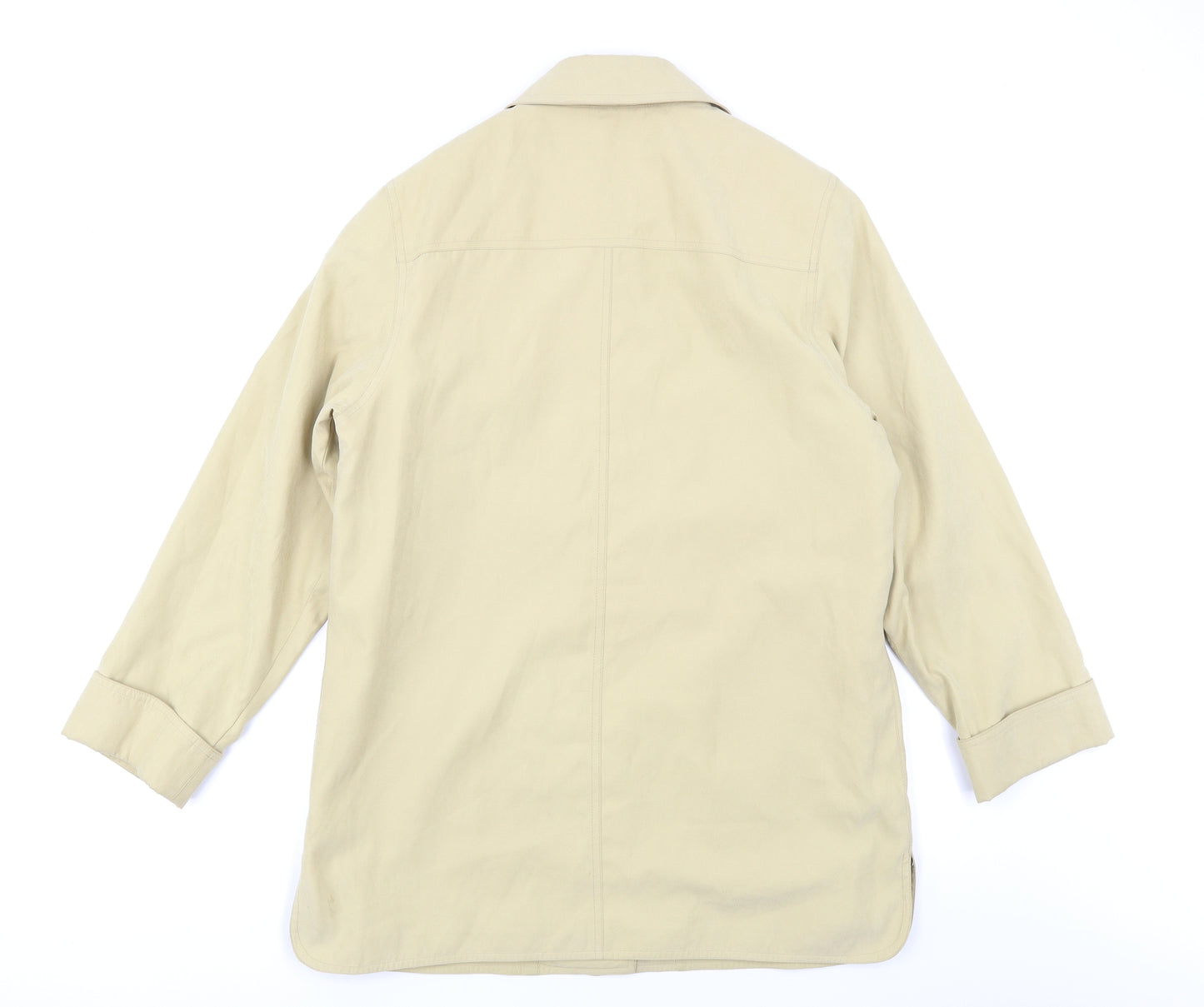 Rossetti Womens Beige   Pea Coat Coat Size 12