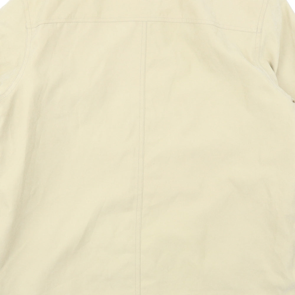 Rossetti Womens Beige   Pea Coat Coat Size 12