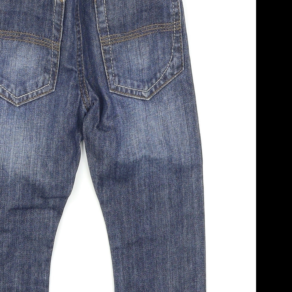 NEXT Boys Blue  Denim Cargo Jeans Size 18-24 Months