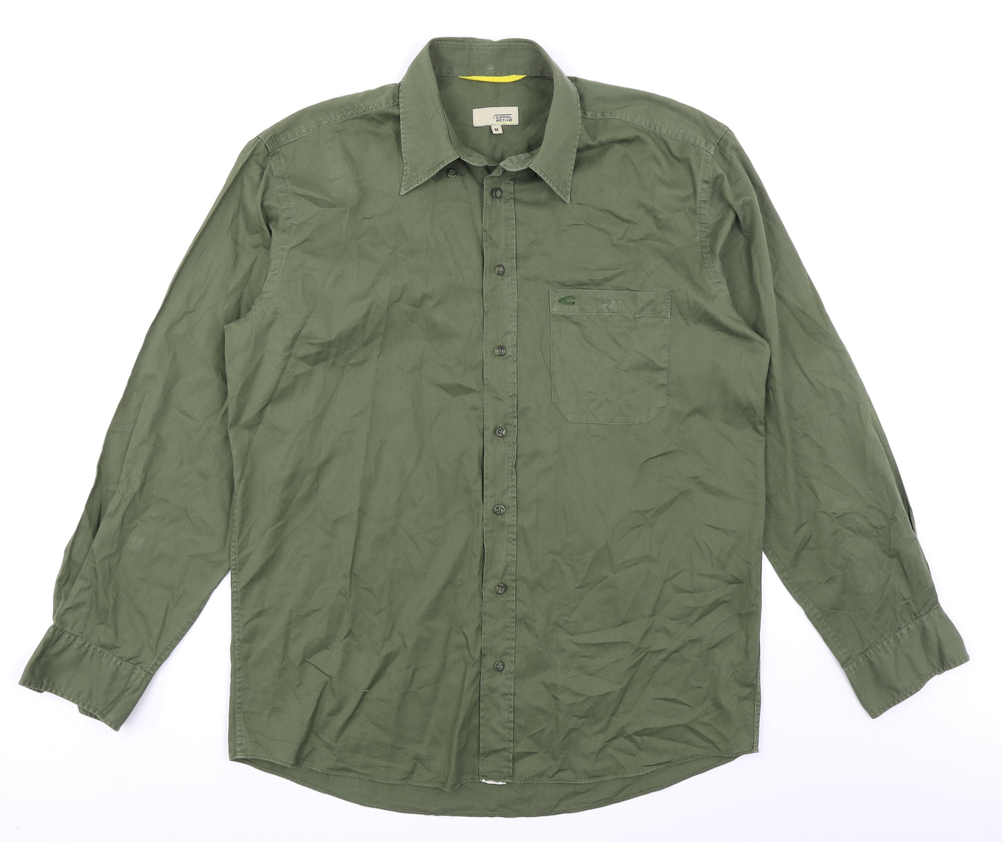 Camel Active Mens Green    Button-Up Size M