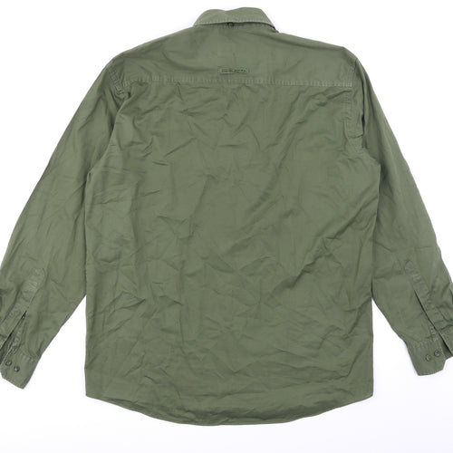 Camel Active Mens Green    Button-Up Size M