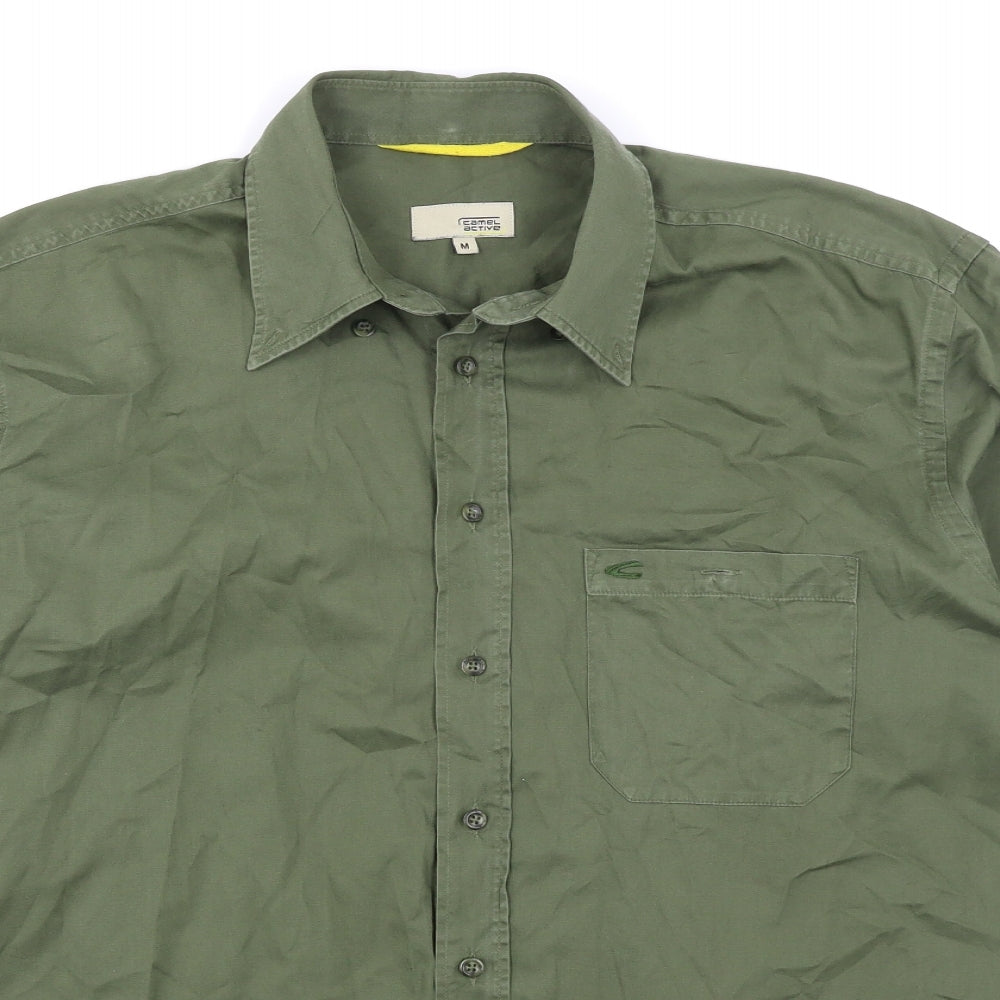 Camel Active Mens Green    Button-Up Size M