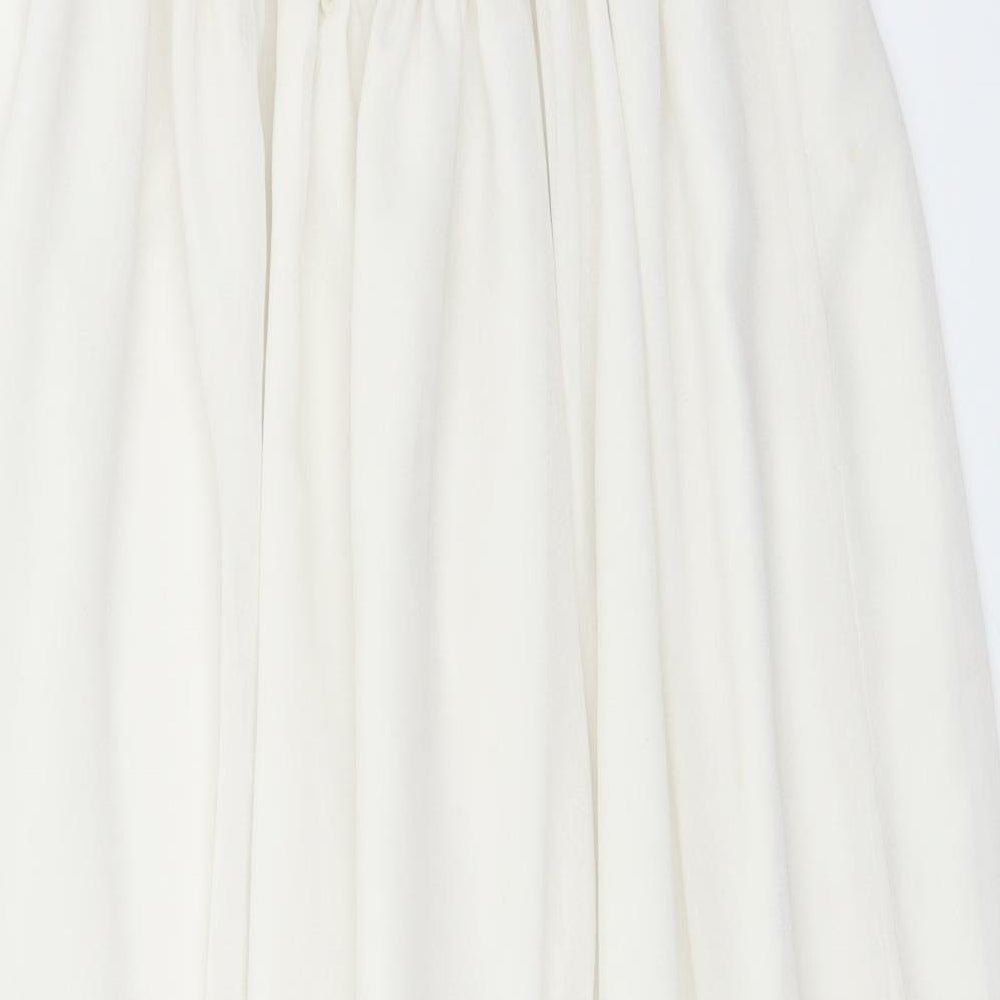 Dorothy Perkins Womens White   Fit & Flare  Size 18