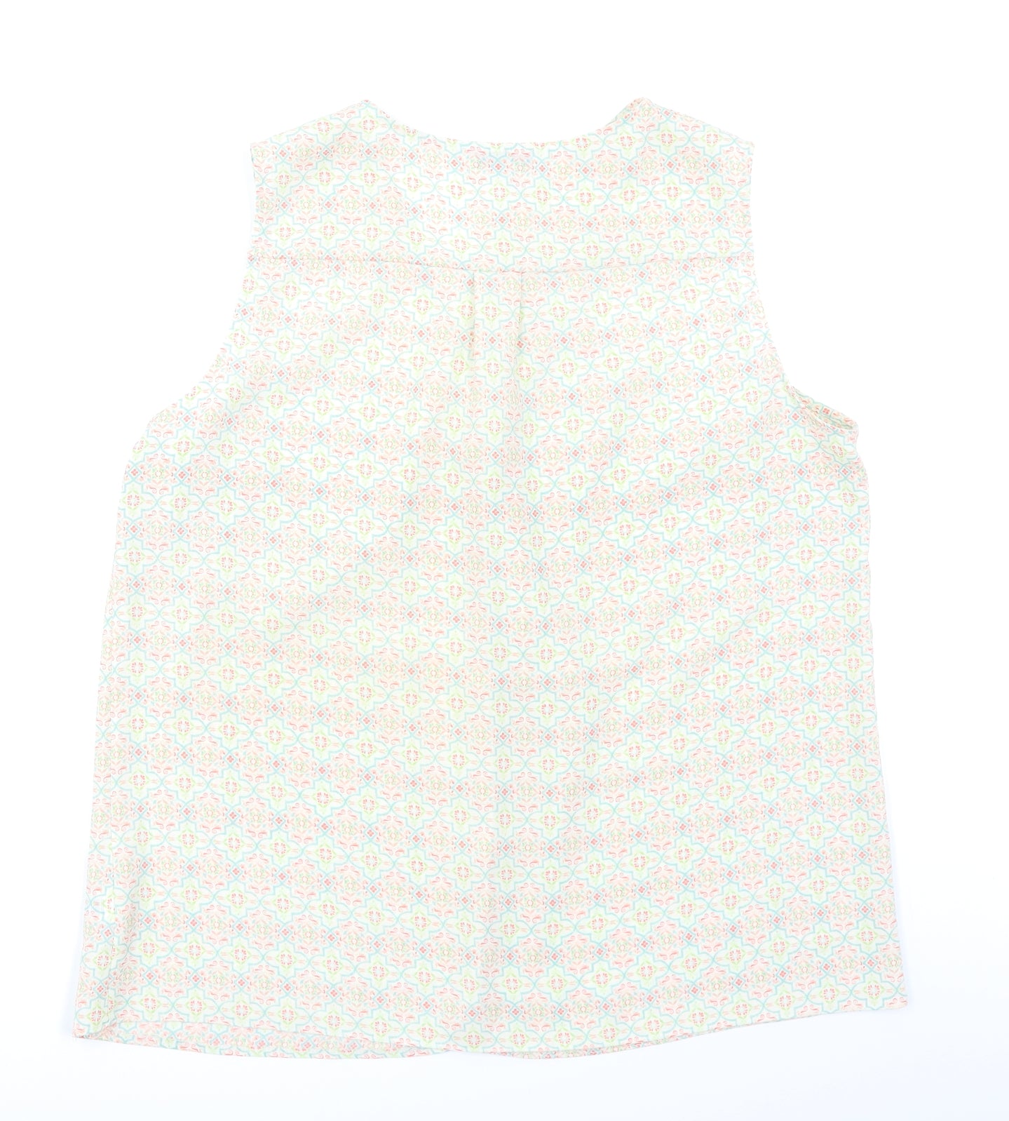 NEXT Womens Ivory Floral  Basic Blouse Size 16