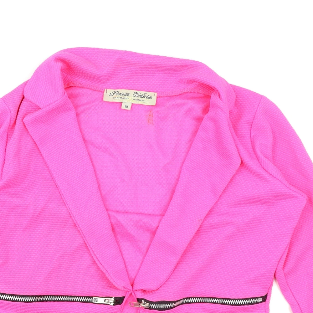 Parisian Collection Womens Pink   Jacket  Size 10