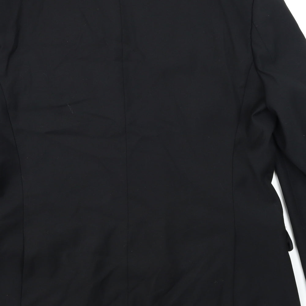 Charlton Gray  Mens Black   Jacket Blazer Size 42