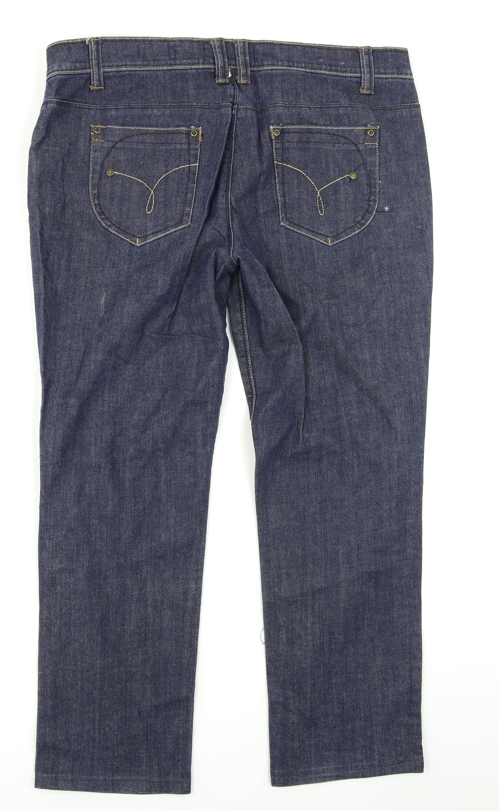 Disco Womens Blue  Denim Skinny Jeans Size 16 L27 in