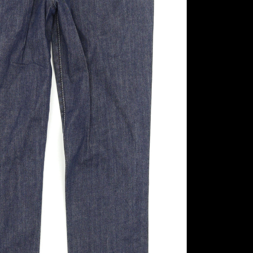 Disco Womens Blue  Denim Skinny Jeans Size 16 L27 in