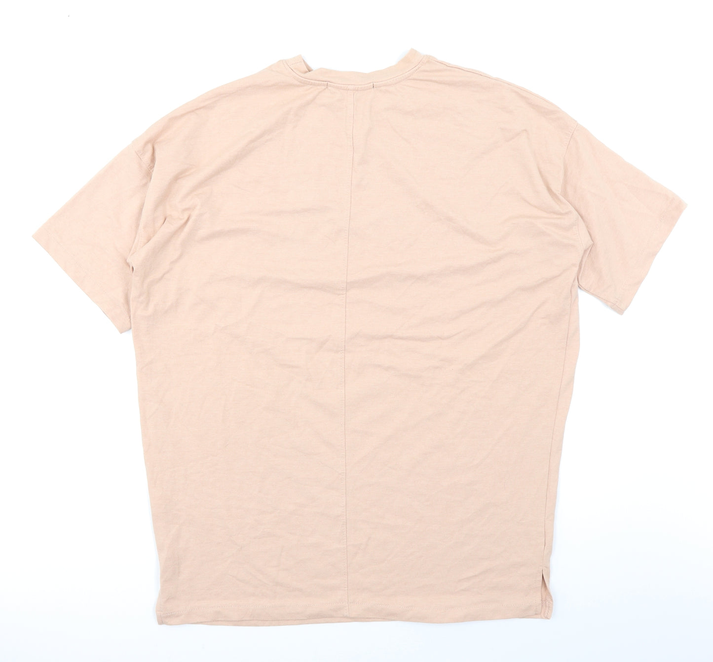 Mennace Mens Pink    T-Shirt Size S