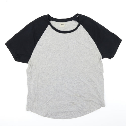 ASOS Mens Grey Colourblock   T-Shirt Size M