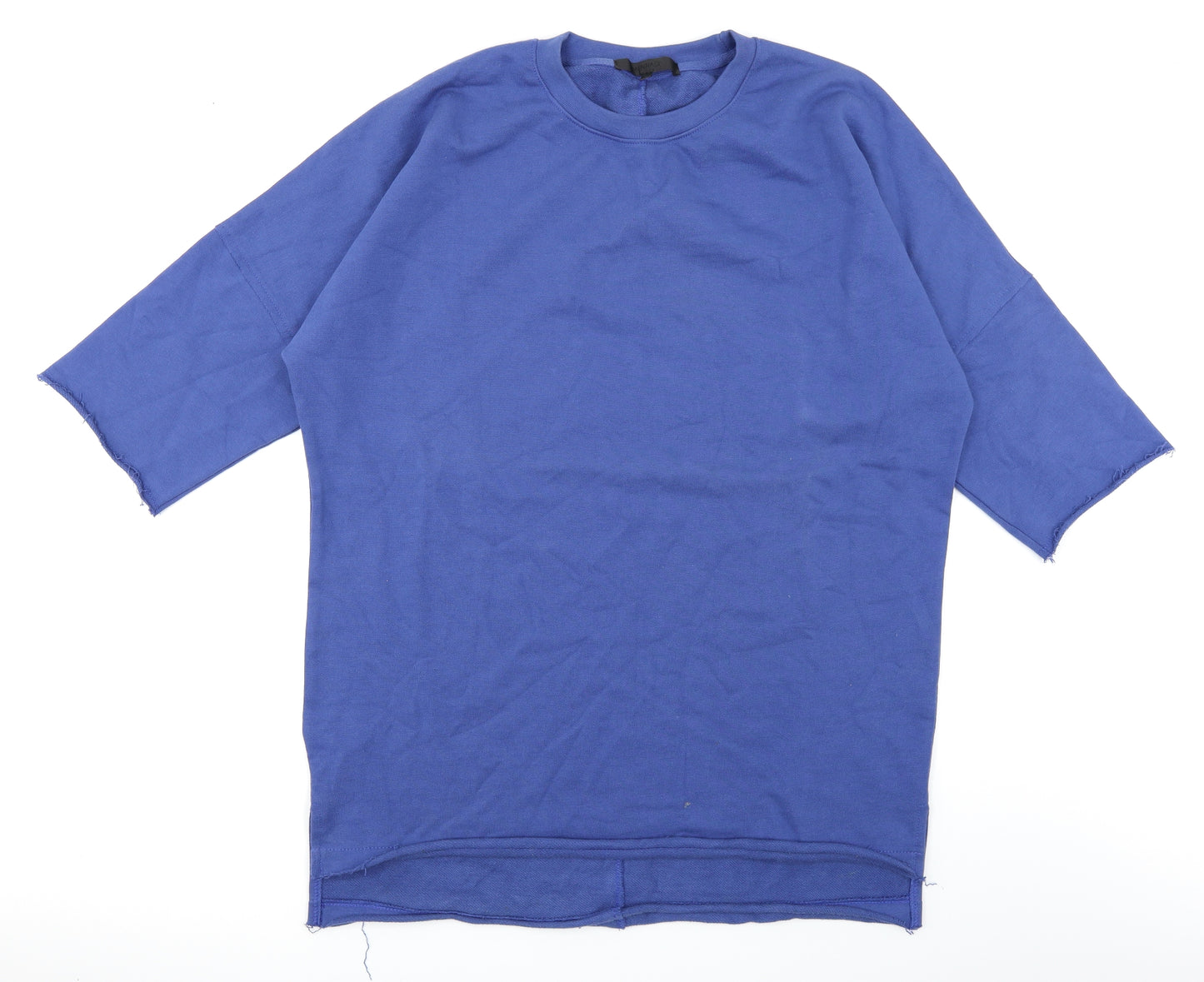 Mennace Mens Blue   Pullover Sweatshirt Size M