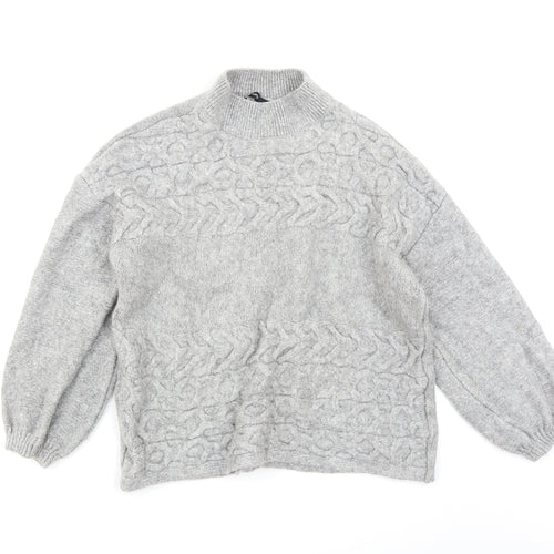 George Womens Grey   Pullover Jumper Size M