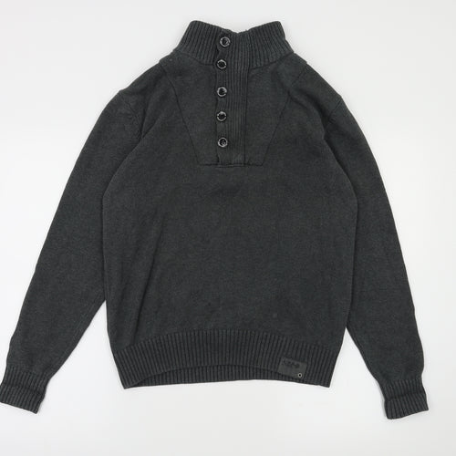 Preworn Mens Grey   Pullover Hoodie Size M