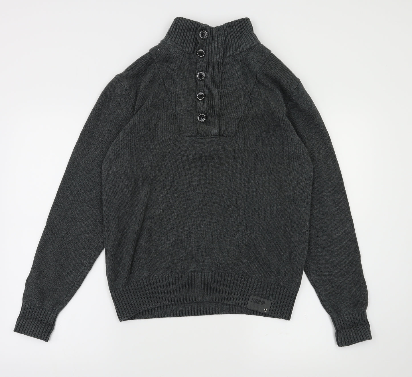Preworn Mens Grey   Pullover Hoodie Size M