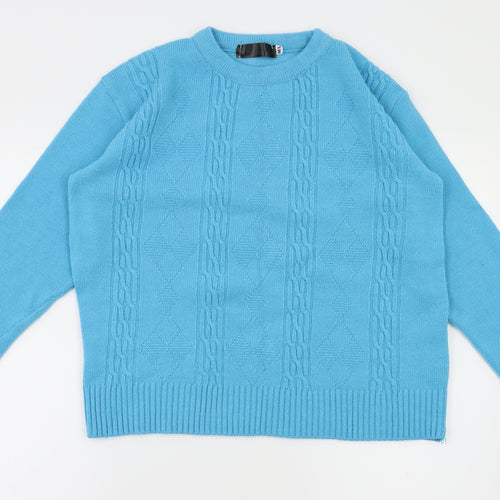 Preworn Womens Blue   Pullover Jumper Size M