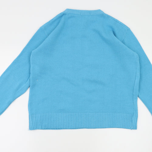 Preworn Womens Blue   Pullover Jumper Size M
