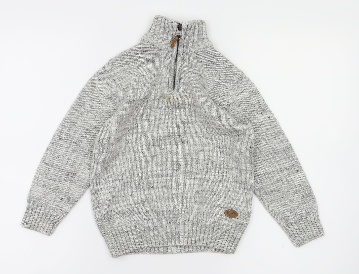 H&M Boys Green   Pullover Hoodie Size 5-6 Years