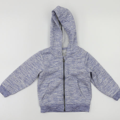Primark Boys Blue Ikat  Basic Jacket Jacket Size 18-24 Months