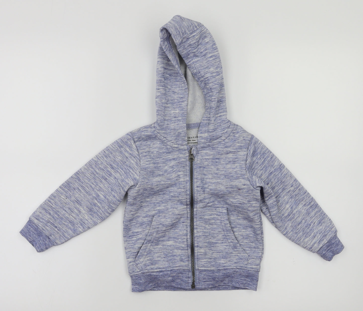 Primark Boys Blue Ikat  Basic Jacket Jacket Size 18-24 Months