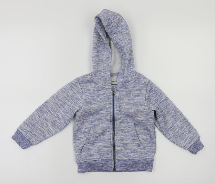 Primark Boys Blue Ikat  Basic Jacket Jacket Size 18-24 Months